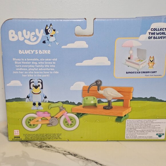 Bluey and Bicycle Figure Vehicle and Figure Pack - Picture 4 of 7
